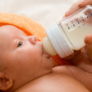 Baby Bottle Feeding