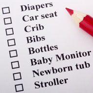 Newborn Baby Checklist