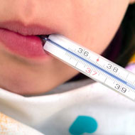 Toddlers Suffering With Mononucleosis